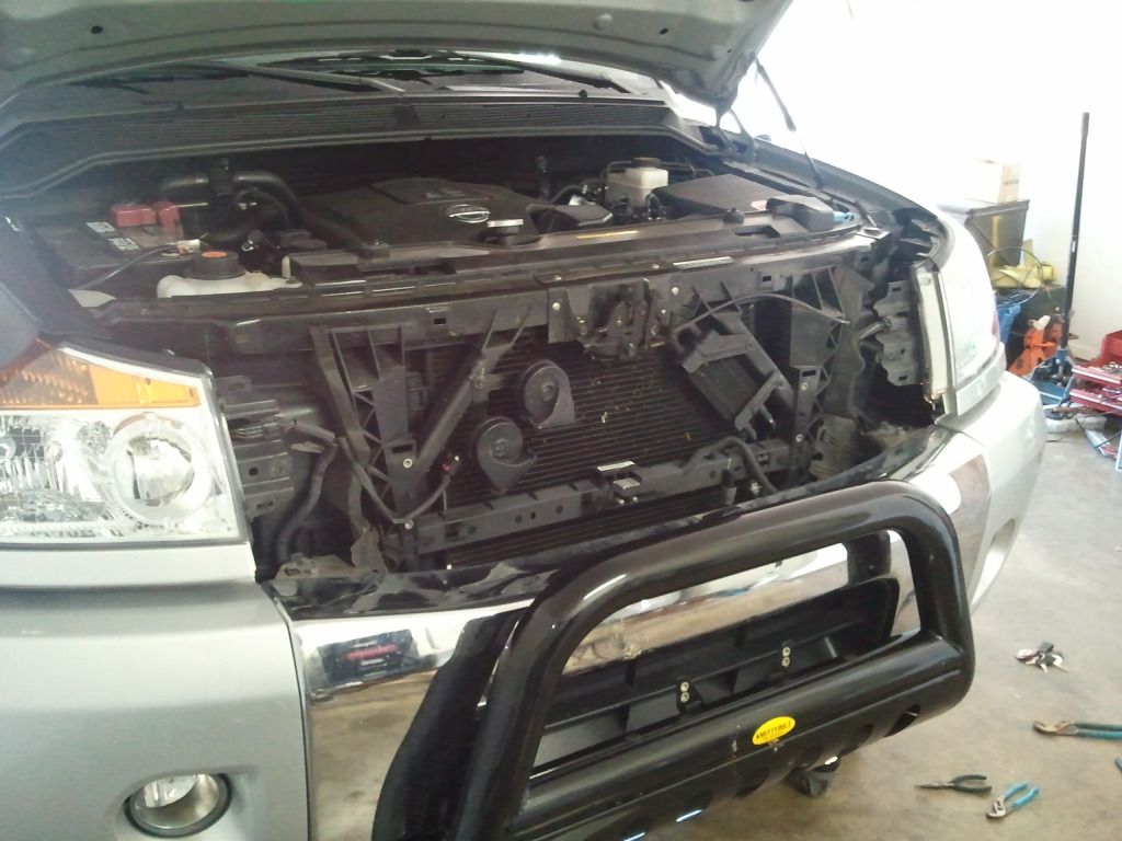 Grill Removal & HID Headlight Install Nissan Titan Forum